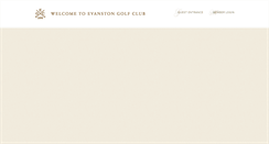 Desktop Screenshot of evanstongolfclub.org